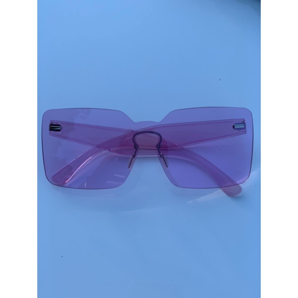 Purple Square Sunglasses